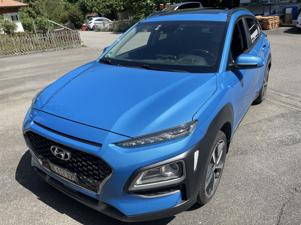 Hyundai Kona 1,6 T-GDi Vertec 4WD (Gebraucht) in Oey für CHF 9500 – nur ...