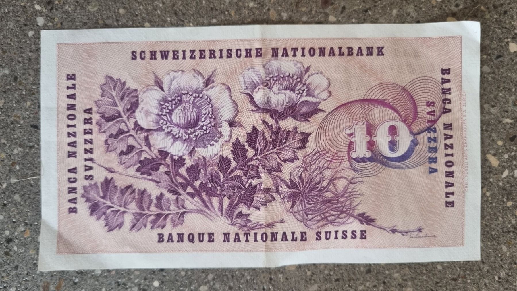Banknoten: Alte Schweizer Banknoten 5. / 6. Serie – Gebraucht aus Therwil von  4