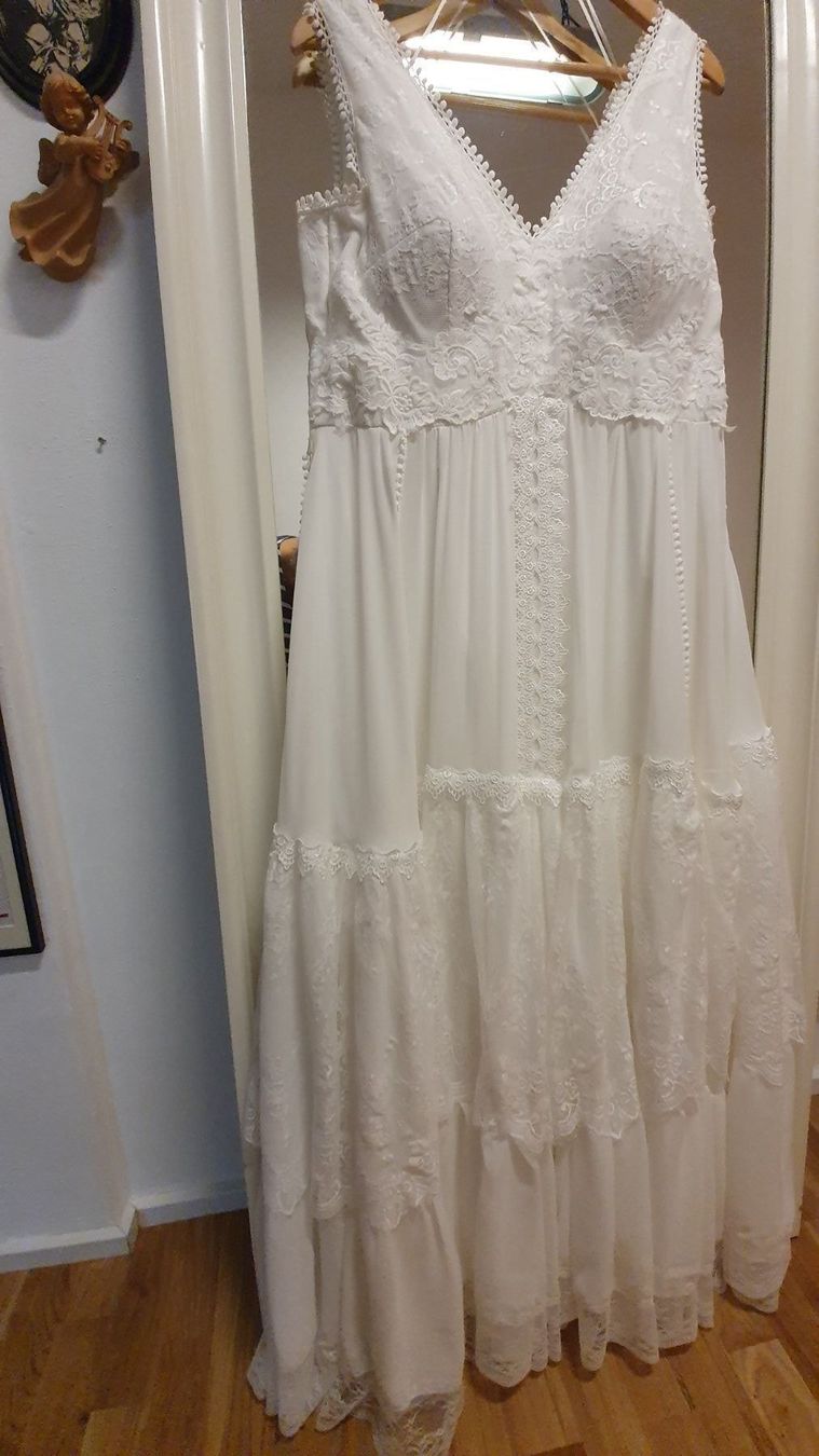 Vestiti: Brautkleid Hochzeitskleid Boho Style – Usato da Mauensee venduto da Rovertomcat 2