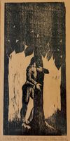 Roberto Bort 1933-2012 /xylographie/ l’arbre de la vie 1983