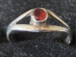Bague Argent 925 avec Grenat Almandin Taille 51 ☆☆☆