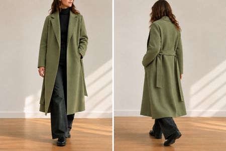 Cappotto EMME Marella verde matcha – CH 38 / IT 44