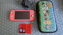 Nintendo Switch Lite avec 2 jeux 