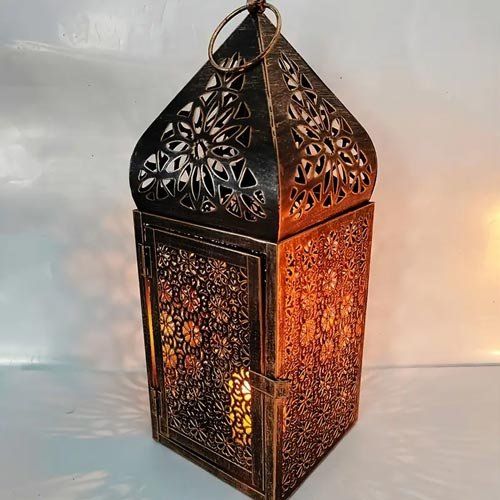 Lanterne: Marokkanische Metalllaterne – Nuovo e nell'imballaggio originale da Liestal venduto da OMAROSHOP 4