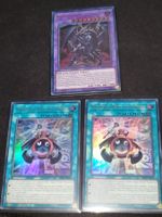 Cartes Yu-Gi-Oh lot de 3 cartes magicien du temps