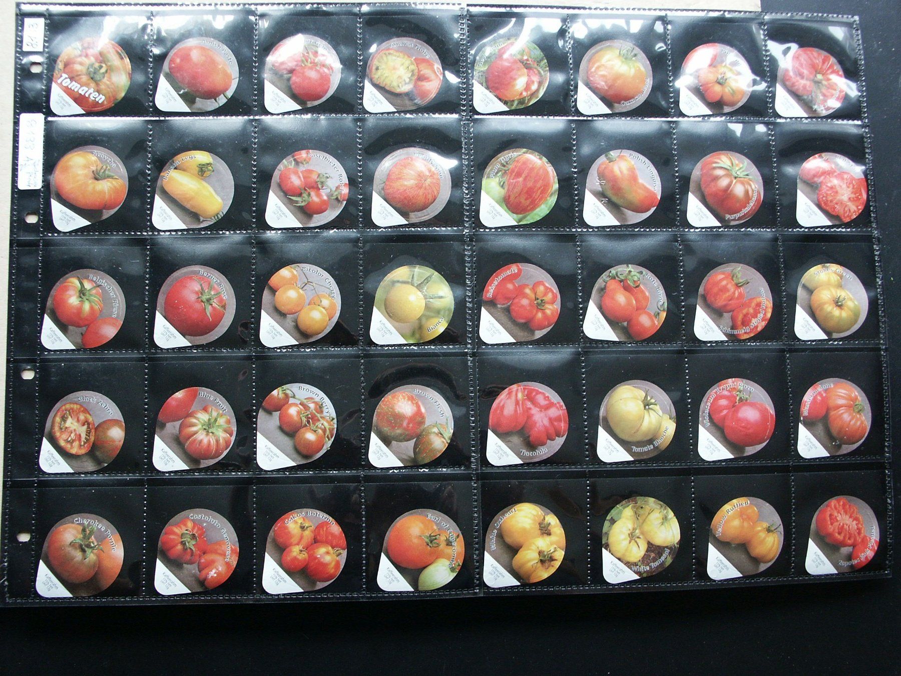 Kaffeerahmdeckel: Serie    8133  A      Tomaten – Gebraucht aus Niederglatt ZH von herzblatt5449
