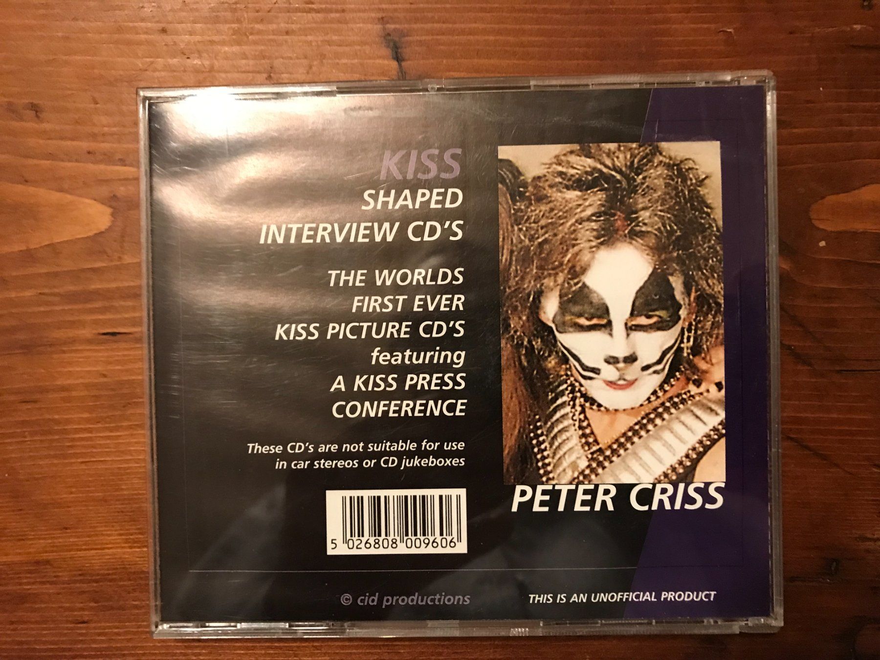 CDs: Kiss Peter Criss picture disc CD – Gebraucht aus Corjolens von san_kyv9 1