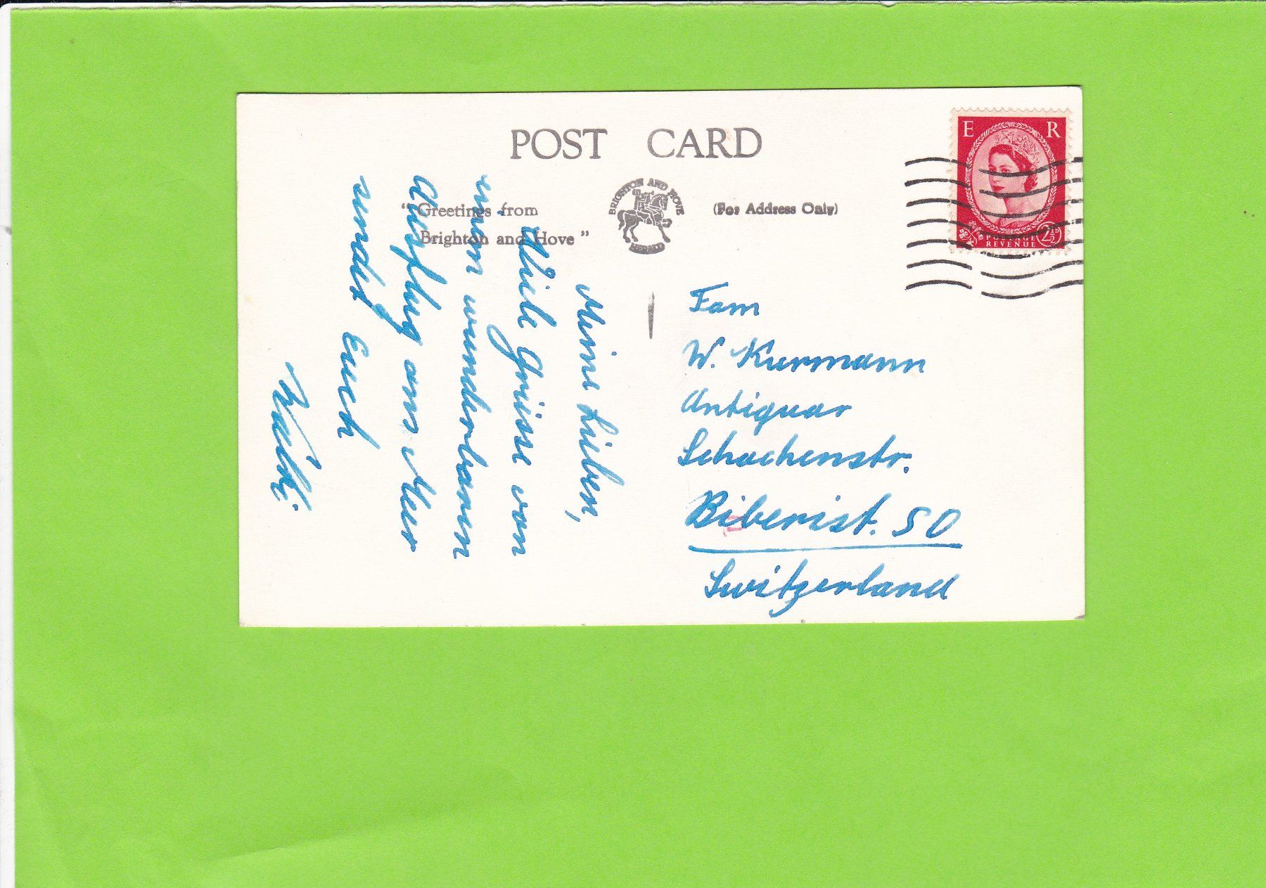 Cartoline postali: West Pier, Brigthon – Usato da St. Peterzell venduto da neckertal 1