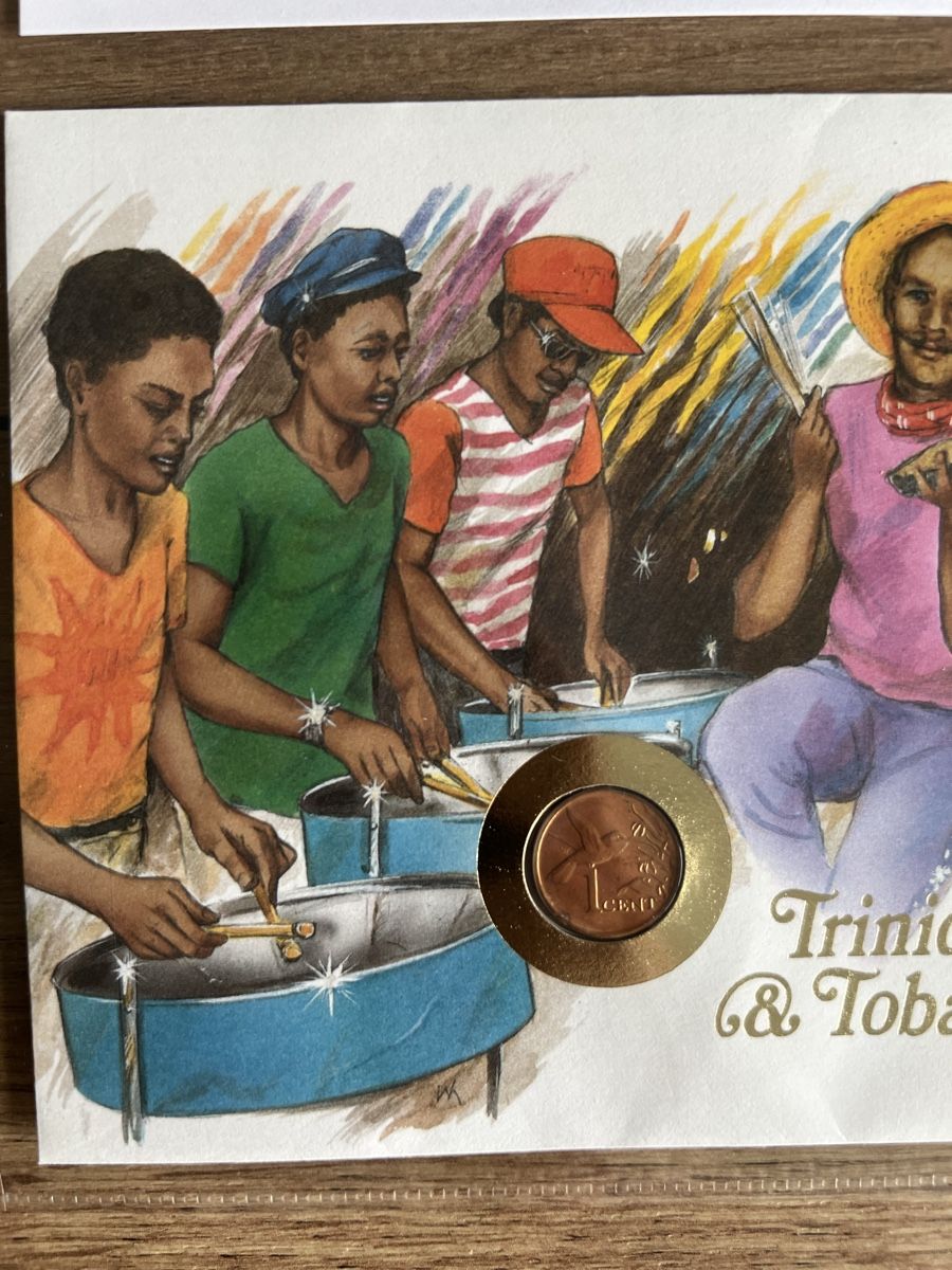 Tutti le monete: Münzbrief Trinidad/Tobago – Usato da Braunau venduto da Desil2511 1