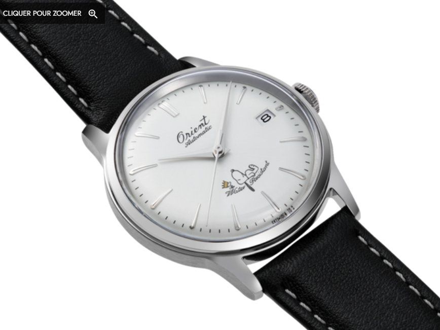 Orient Orologi: Orient Bambino 38mm - Édition limitée Peanuts RA-AC0M16S – Nuovo e nell'imballaggio originale da St-Cergue venduto da Stekuff 1