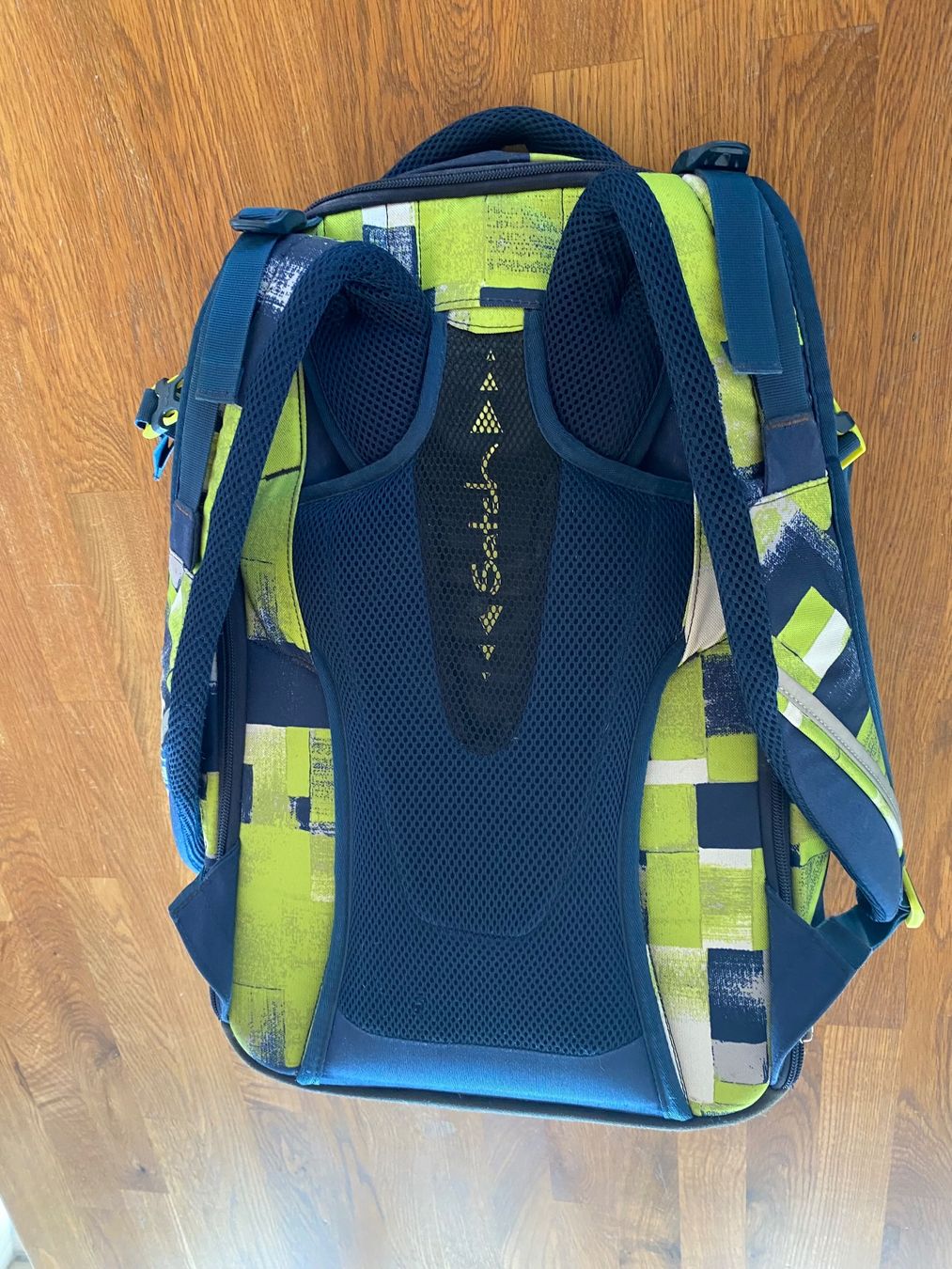 Satch Borse & Zaini: SATCH SCHULRUCKSACK BLAU/ GRÜN – Usato da Sarmenstorf venduto da Froeschli81 1