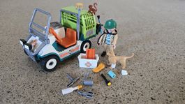 Playmobil Tierarzt-Fahrzeug 70346 - Komplett wie neu!