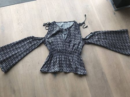 Gemusterte Bluse von TULAROSA