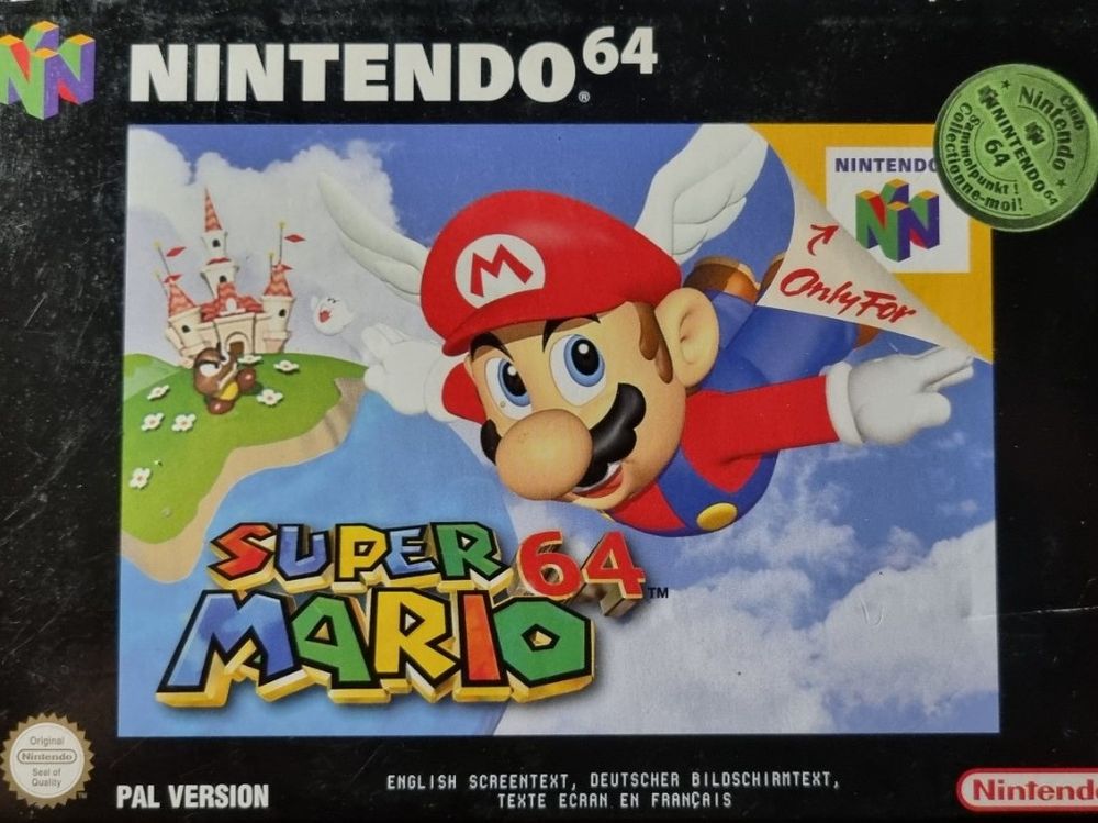 Super Mario 64 Sur Nintendo 64 (N64) - Version PAL UKV - Cartouche Seule, état Correct