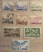 Lote sellos Suiza, Correo aéreo