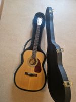 Wunderschöne Akustikgitarre mit Koffer - Top Zustand!