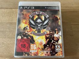 Ride to Hell Retribution PS3 Spiel in sehr gutem Zustand