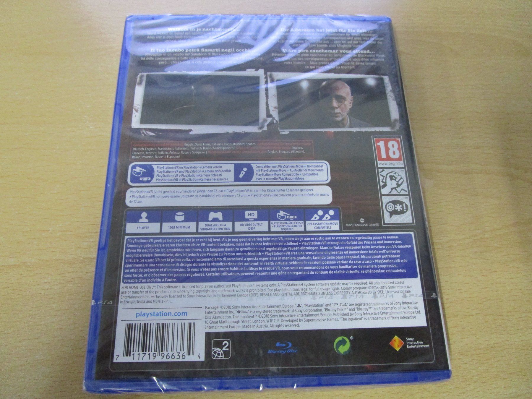 Sony Giochi: The Inpatient VR Playstation 4 NEUWARE PS4 – Nuovo e nell'imballaggio originale da Goldau venduto da agestuffer 1