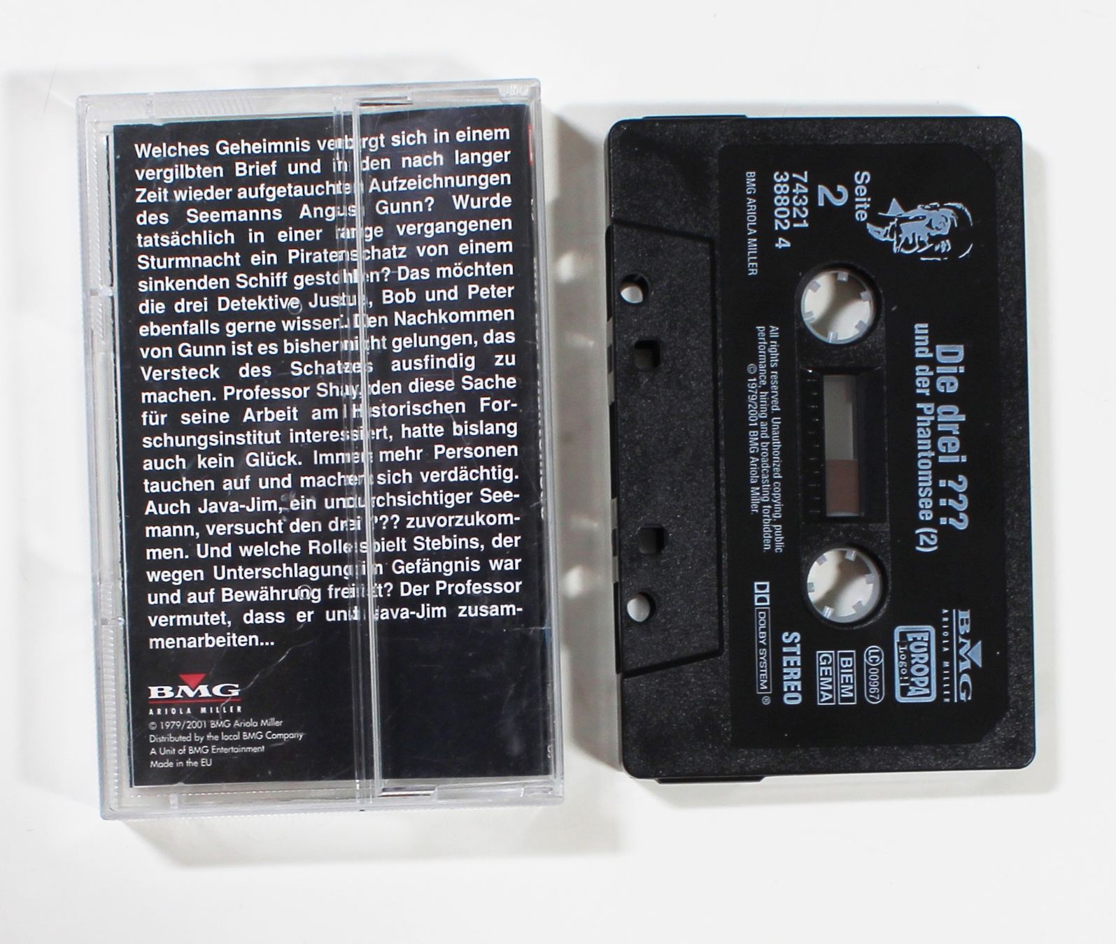 Musicassette: MC Die Drei Fragezeichen 2 - Und der Phamtomsee – Usato da Brüttisellen venduto da Collector-Corner 2