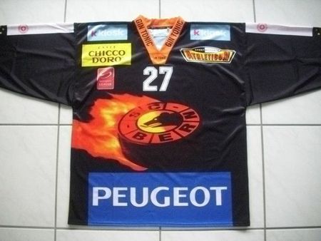 Eishockey Trikot SCB - SC Bern - STEFAN #27 - Hockey Jersey