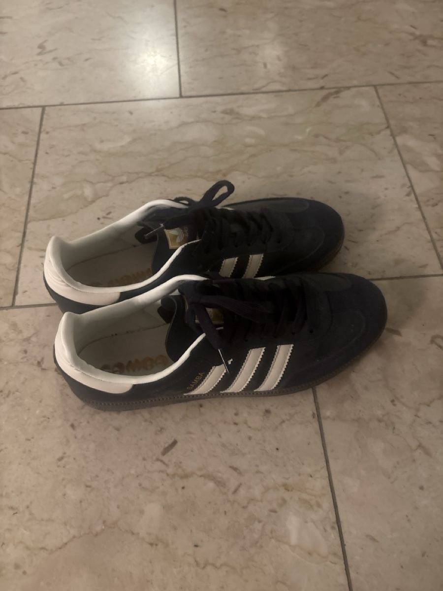 Adidas Herrenschuhe: Adidas Samba Sneaker blau weiss – Neu (gemäss Beschreibung) aus Zürich von mid_6cm7 1