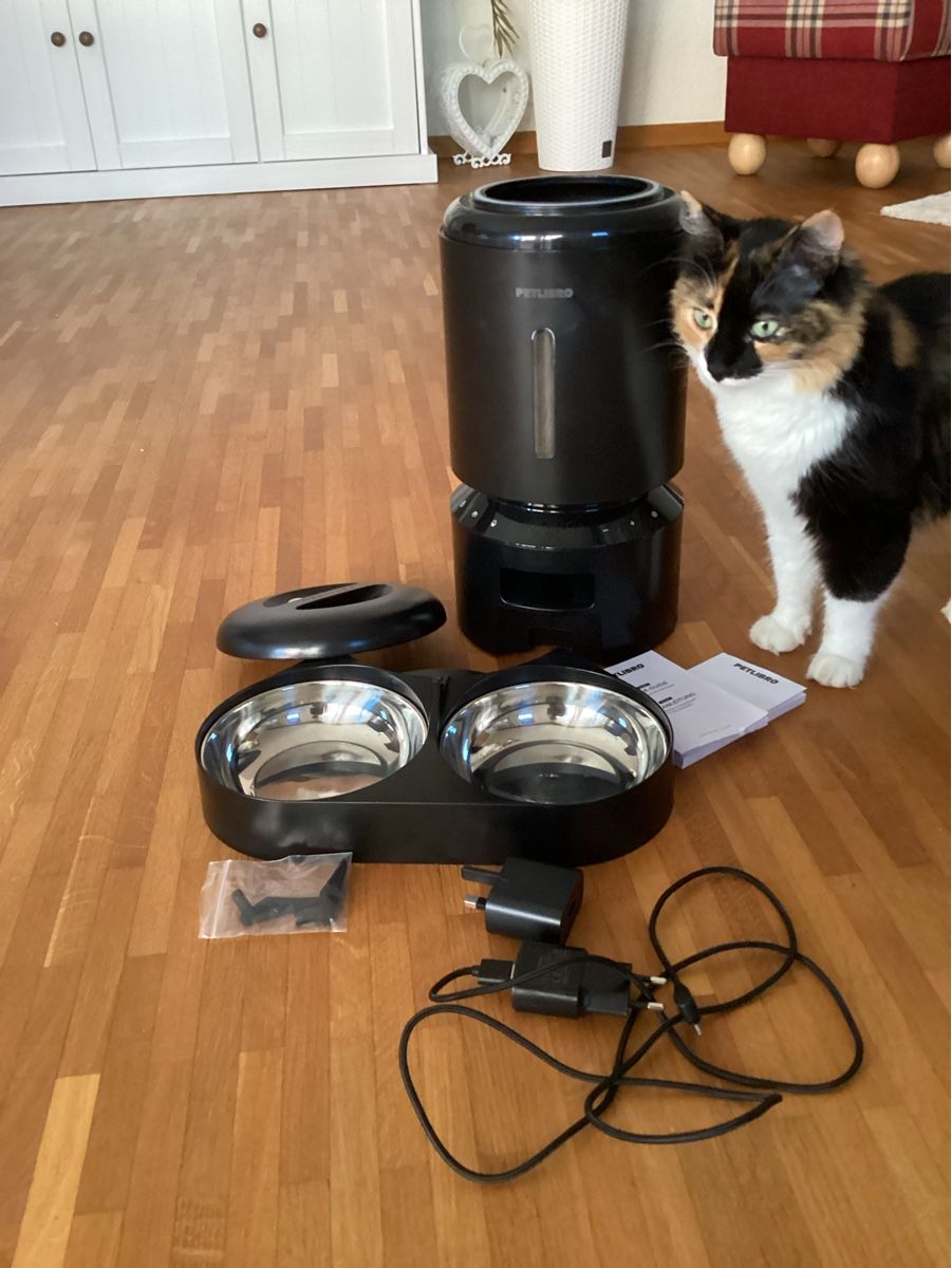 Futter: PETLIBRO Granary Automatic Feeder Dual Bowl Schwarz – Gebraucht aus Kirchberg BE von Sora3416 1