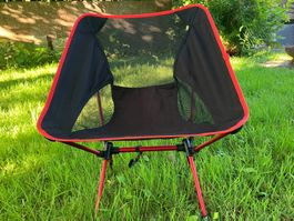 Camping Stuhl, zerlgegbar, ideal für unterwegs
