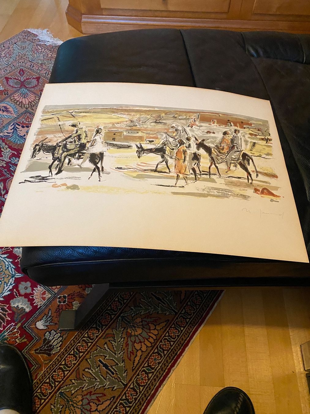 Grafica & Litografie: Lithographie von N.Genaud – Usato da Münchwilen TG venduto da Mercurius63