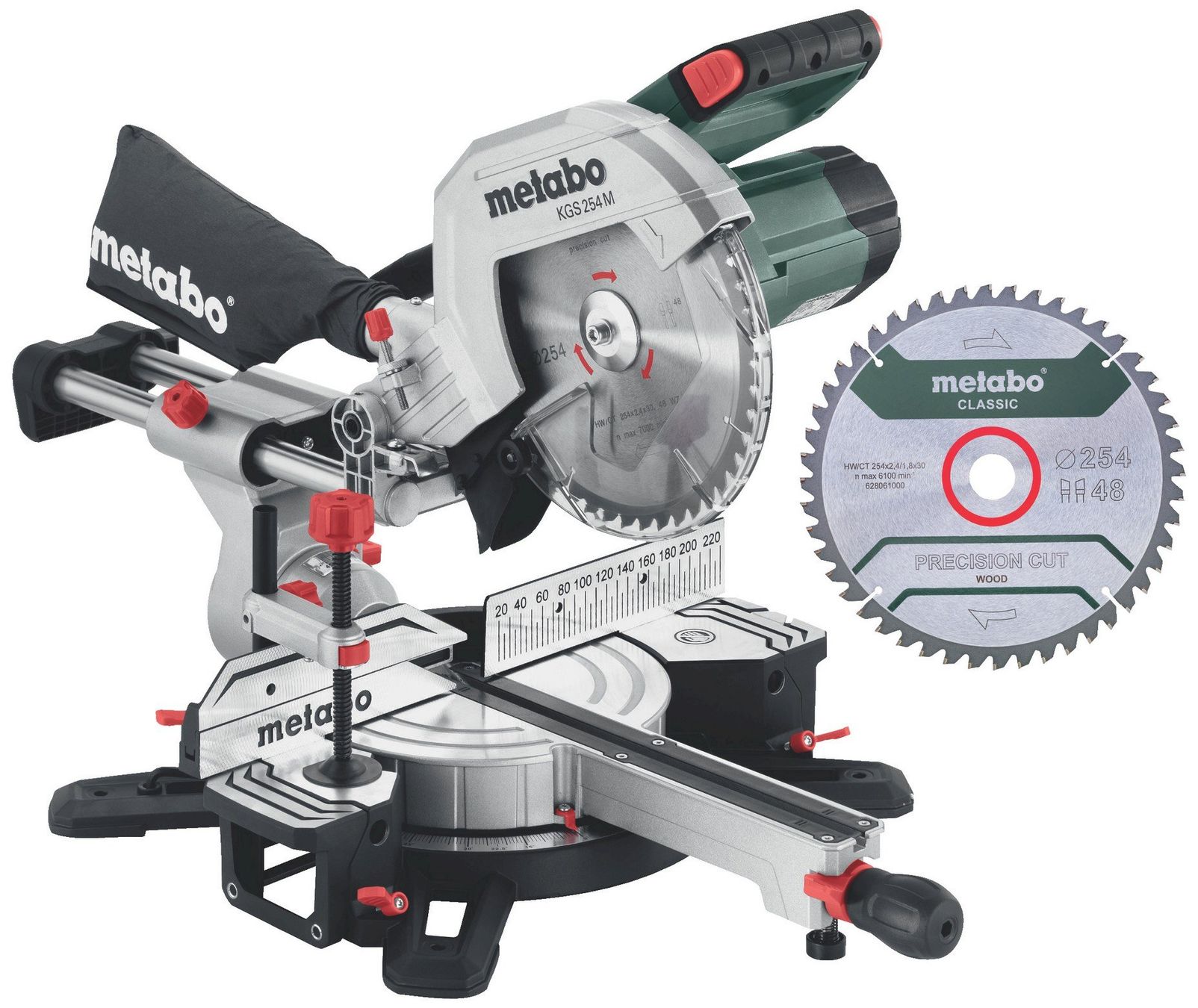 Sägen: Metabo KGS 254 M Kappsäge + 2 Sägeblatt – Neu und originalverpackt aus Bottighofen von zaap