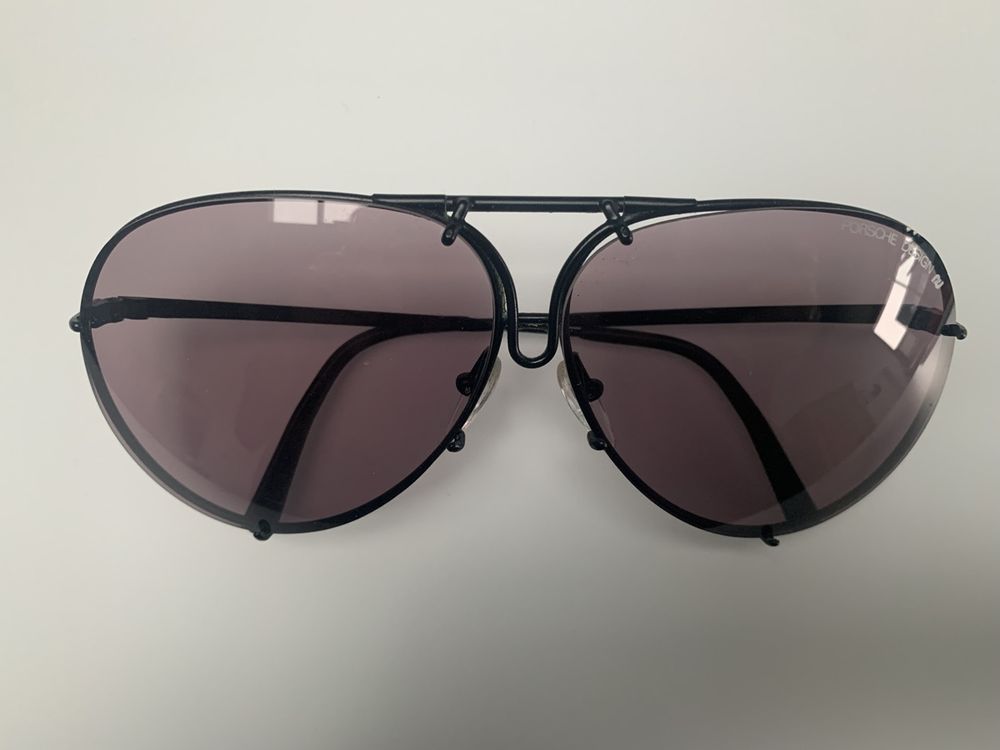 Sunglasses Vintage Vintage Sonnenbrille In Übergröße - Goldenes Rundgestell Mit Honiglinsen Für Retro-Look Sonnenbrille Gold - Foto 2