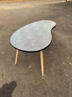 Table basse de salon formica vintage design