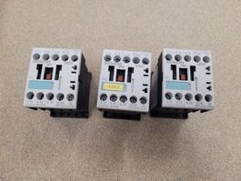 3 Stück Siemens Schütz Sirius 10E