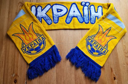 Ukraine Fan-Schal Fussball Ukraina Україна Ukrajina Sport