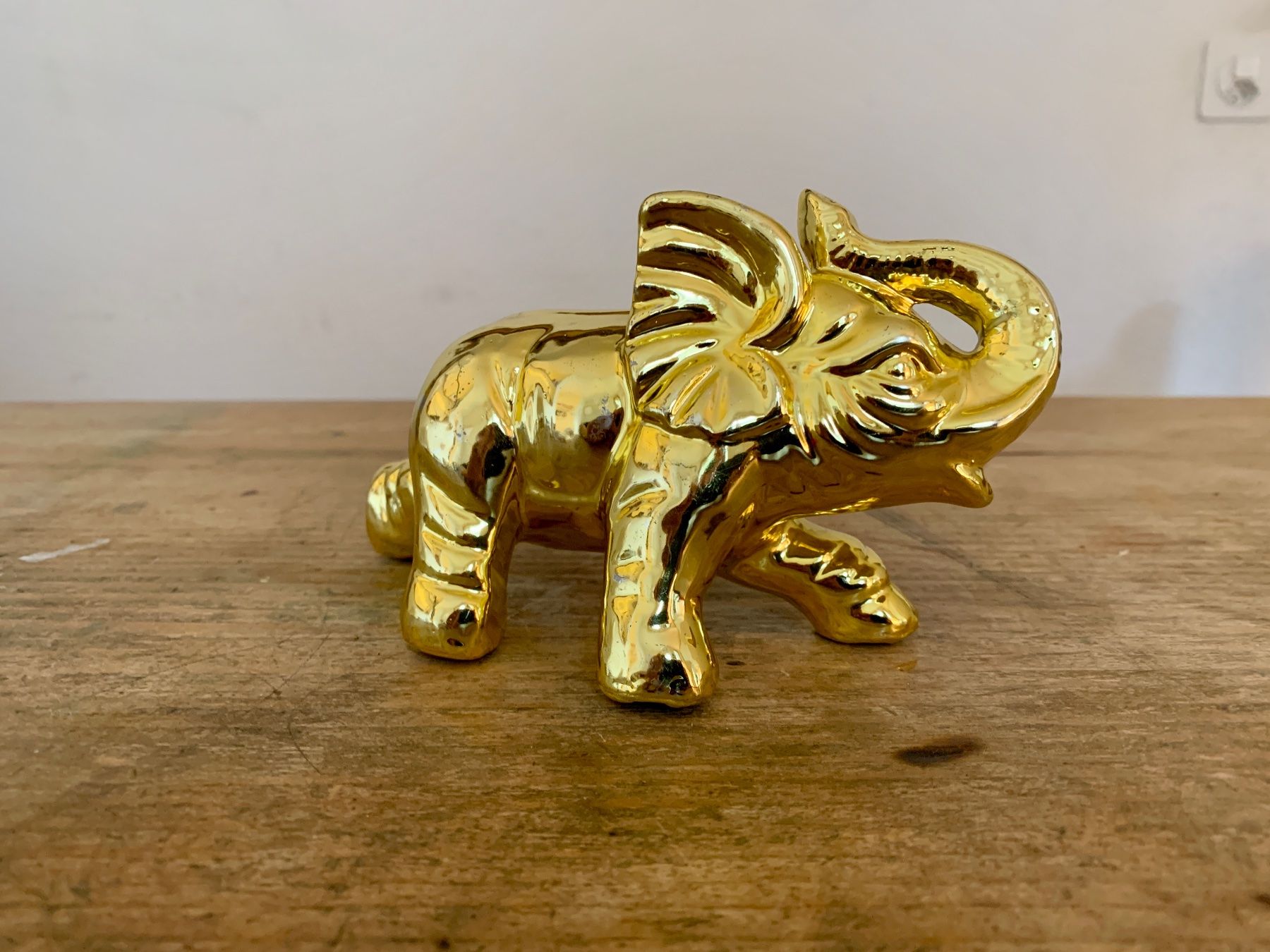 Statuette: Goldene Figur/ Skulptur Elefant – Usato da Zürich venduto da Les_Zurichois 3