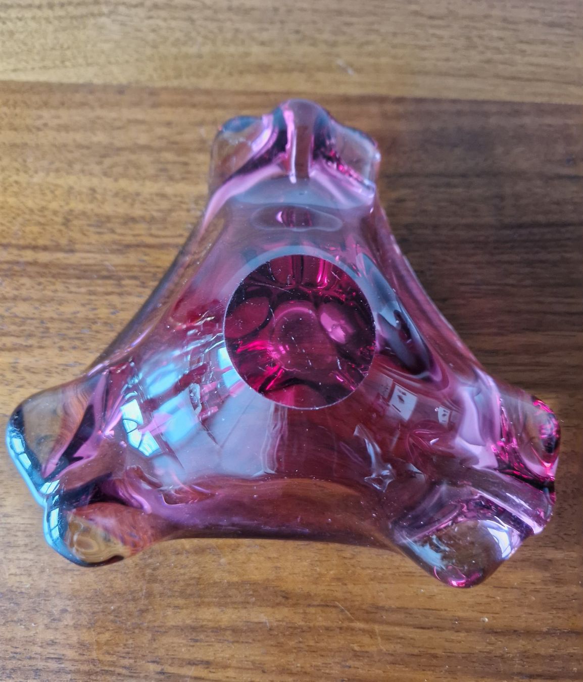 Murano Portacenere: Murano Glas Aschenbecher, Violet – Usato da Bern venduto da Antikbatik 5