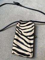 PARFOIS Handytasche mit Portemonnaie Zebra Optik, neuwertig!