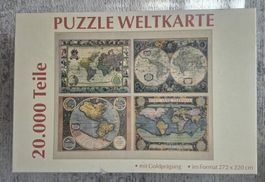 Puzzle Weltkarte - 20'000 Teile