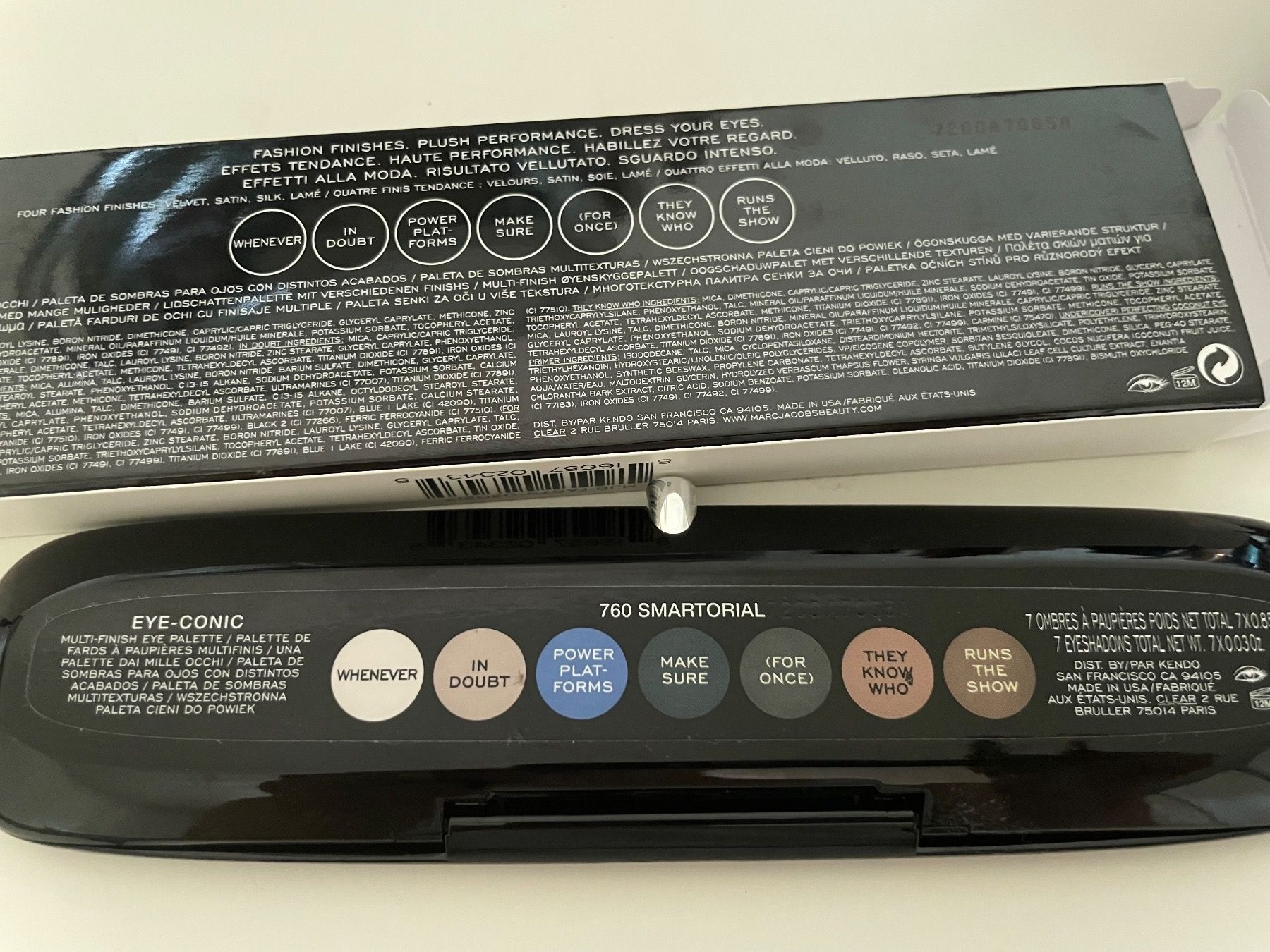 Make-up: Marc Jacobs Eyeshadow Palette, voll – Gebraucht aus Zürich von deruja 4