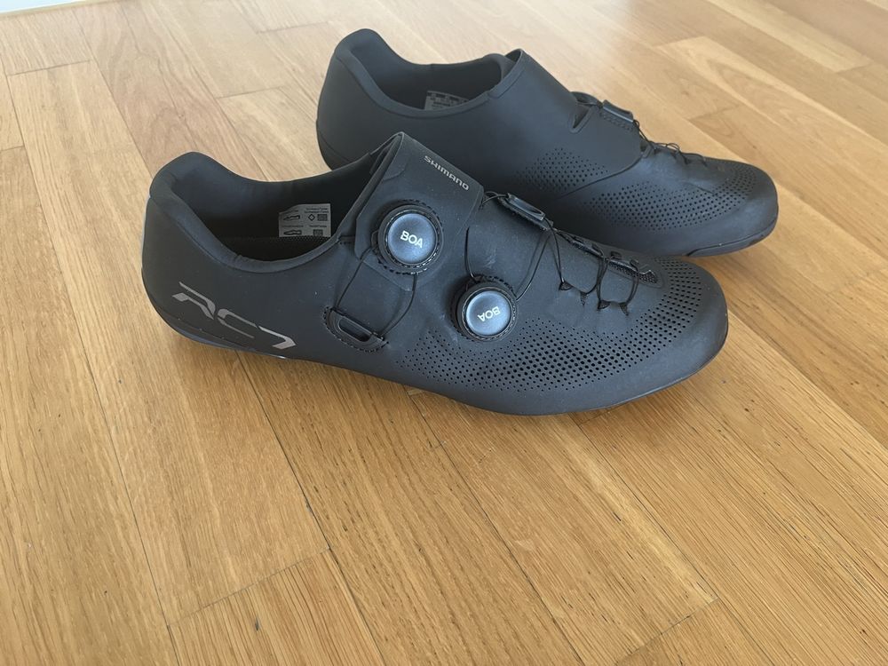 Shimano SH-RC7 Schuh SPD-SL Gr 46 Schwarz (Gebraucht) in Aarau für CHF ...