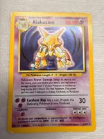Pokémon Base Set Alakazam Holo 1/102 Unlimited EN LP/MP