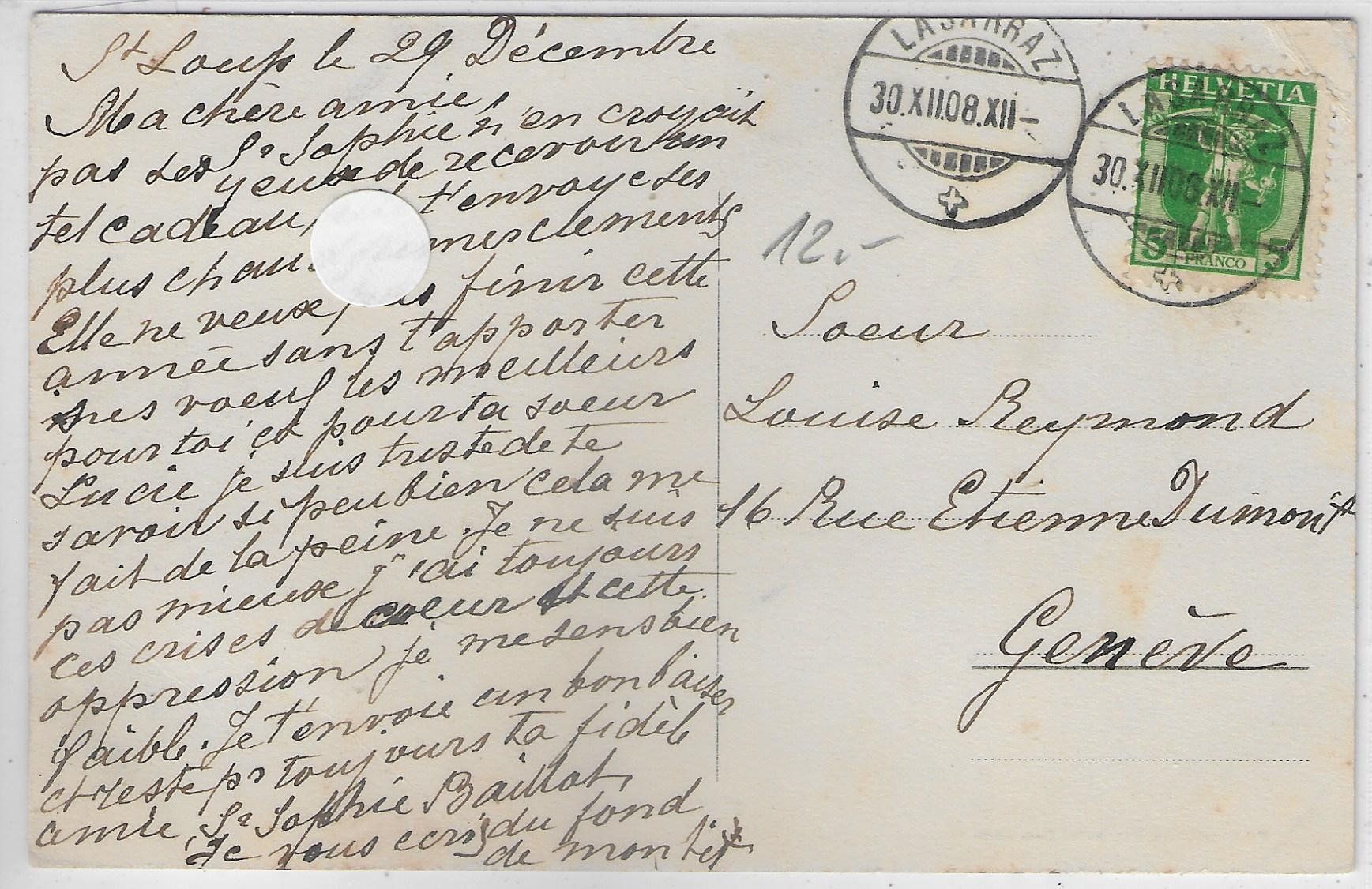 Cartoline postali: Saint-Loup – Usato da Ettingen venduto da Kartenplanet 1
