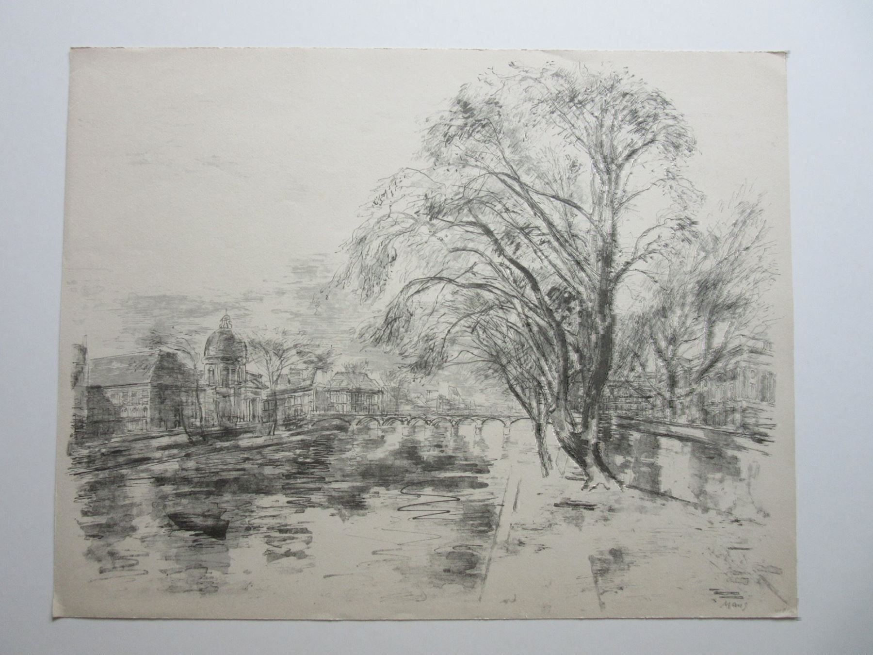 Grafica & Litografie: CURT MANZ  LITHOGRAPHIE SIGNIERT – Usato da Gersau venduto da kunst-online