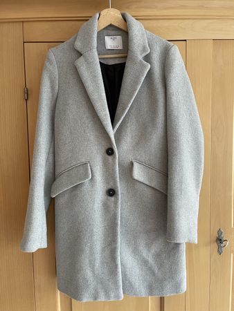 Damen Mantel grau Grösse S Bershka