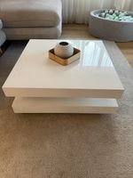 Salontisch / Couchtisch Hochglanz Weiss