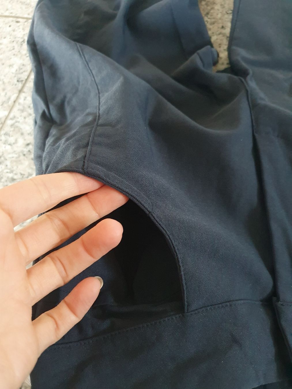Pantaloni:  Hose, dunkelblau, Grösse XS – Usato da Moosseedorf venduto da Sonnenschein.. 4