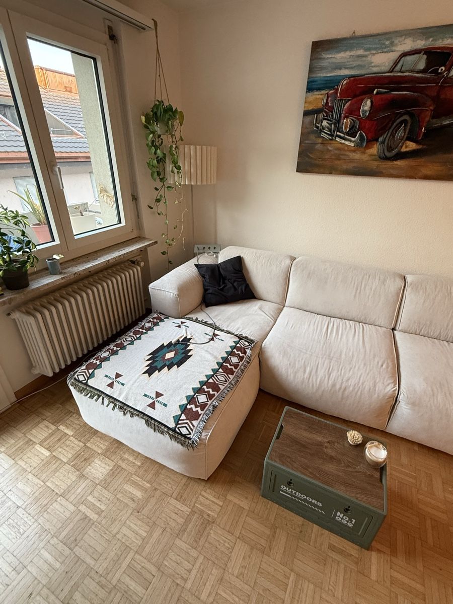 Sofas: Ecksofa hellbeige mit Ottomane vo HOME24 – D'occasion à Winterthur par Redbasecap 1