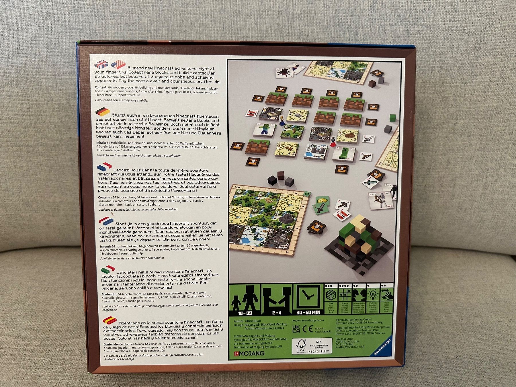 Ravensburger Spiele: Minecraft Builders & Biomes Board Game – Neu (gemäss Beschreibung) aus Basel von iulia_haul 1
