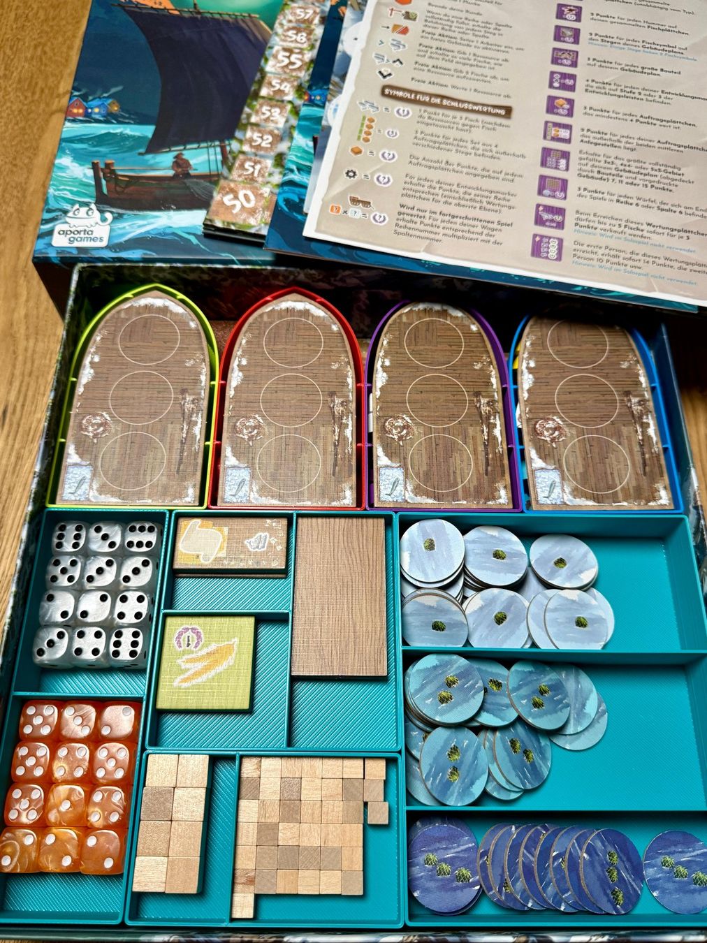 Spiele: Saltfjord inkl. Insert – Gebraucht aus Villigen von chrishacky 2