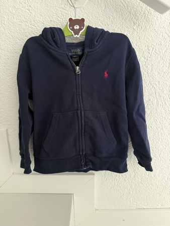 Kinder Hoodie Polo Ralph Lauren Grösse 4/4T dunkelblau