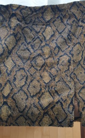 Schicker Versace Rock aus Samt Gr. 40 🐍